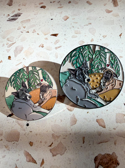 doggie pins