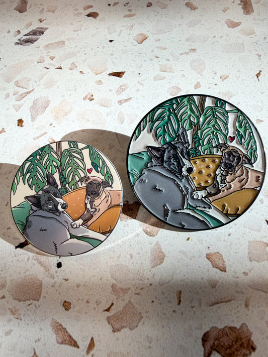 doggie pins