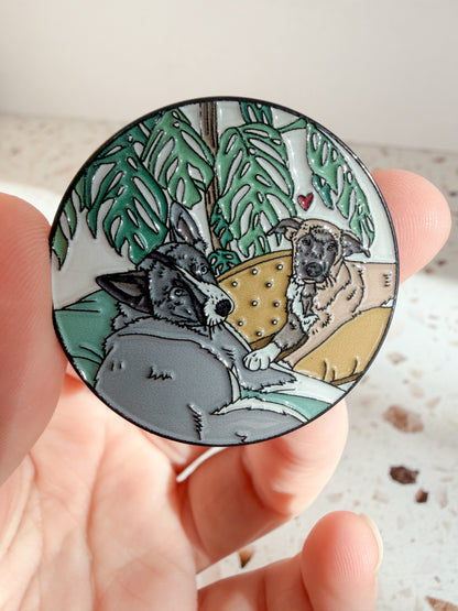 doggie pins